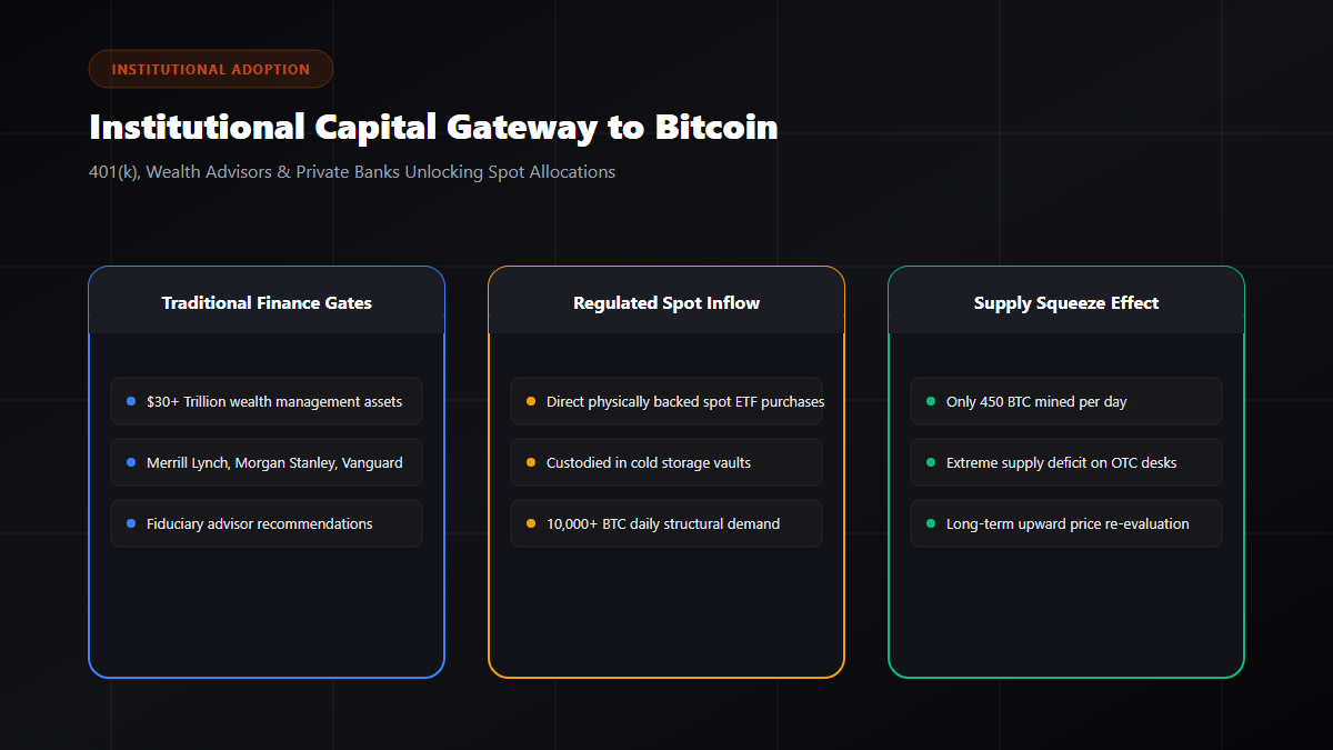 Institutional Banking and Wealth Management Bitcoin Gateway